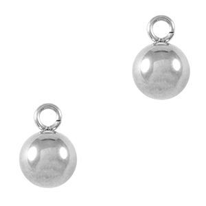 Anh&auml;nger aus Stainless Steel - Rostfreiem Stahl Ball 6mm Silver