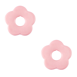 Anh&auml;nger Acryl Flower Light pink