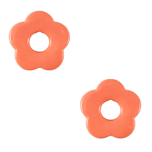 Anh&auml;nger Acryl Flower Terracotta pink