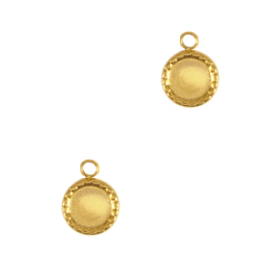 Anh&auml;nger aus Stainless Steel - Rostfreiem Stahl 5mm Gold