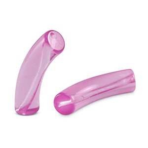 Acrylperlen Tubes Purple
