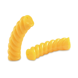 Acrylperlen Tubes Twisted Spectra yellow