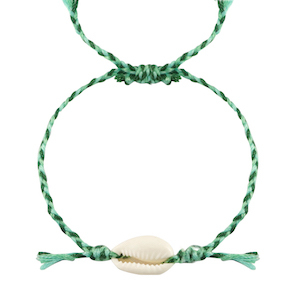 Armband Kauri Green-white