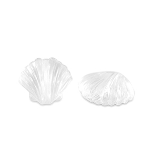 Perlen Acryl Shell Transparent