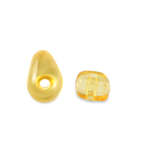 Perlen Acryl Chips Transparent spectra yellow