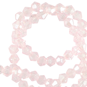 Facetten top Glas perlen Bicone 4mm Palace rose