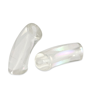 Acrylperlen tubes Transparant-AB coating