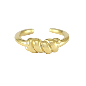 Stainless Steel - Rostfrei Stahl Ringe Gold