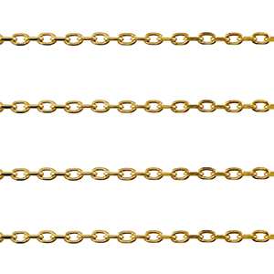 Zubeh&ouml;r aus Stainless Steel - Rostfreiem Stahl Gliederkette Ankerkette Gold