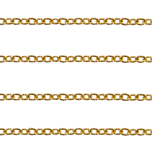 Zubeh&ouml;r aus Stainless Steel - Rostfreiem Stahl Gliederkette Ankerkette Gold
