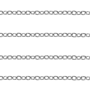 Zubeh&ouml;r aus Stainless Steel - Rostfreiem Stahl Gliederkette Ankerkette Silver