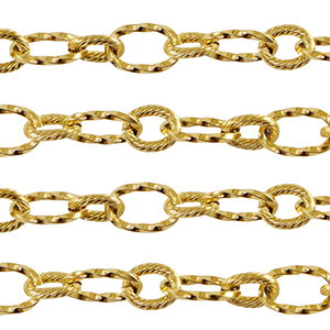 Zubeh&ouml;r aus Stainless Steel - Rostfreiem Stahl Gliederkette Ankerkette Gold