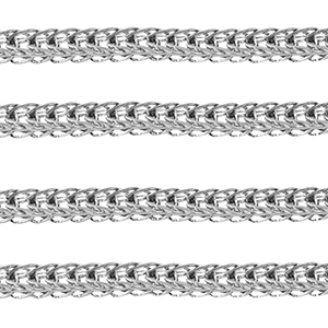 Zubeh&ouml;r aus Stainless Steel - Rostfreiem Stahl Gliederkette Silver