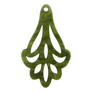 Anh&auml;nger aus Resin Moss green