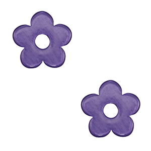 Polaris Elements Lucido Anh&auml;nger Flower Ultra violet purple
