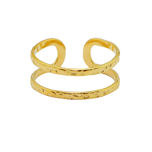 Stainless Steel - Rostfrei Stahl Ringe Gold
