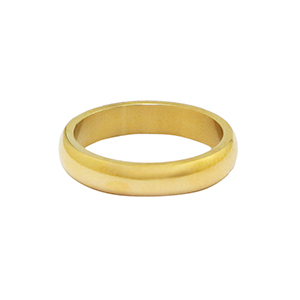Stainless Steel - Rostfrei Stahl Ringe Gold