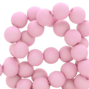 4 mm Perlen aus Acryl Lilac