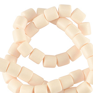 Perlen Polymer 6mm Cream pink