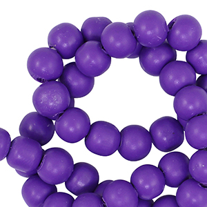 Perlen Polymer 6mm Purple