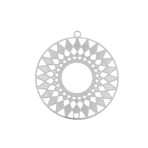 Anh&auml;nger aus Stainless Steel - Rostfreiem Stahl Bohemian 25mm Silver