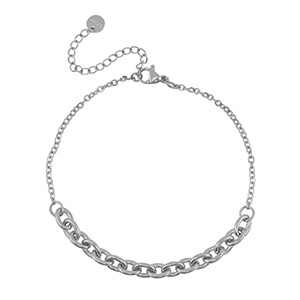 Stainless Steel - Rostfrei Stahl Armb&auml;nder Silver