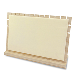 Schmuck Display f&uuml;r Ketten Natural-beige