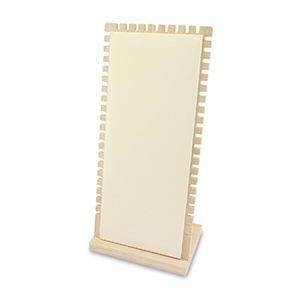 Schmuck Display f&uuml;r Ketten Natural-beige