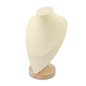 Schmuck Display B&uuml;ste f&uuml;r Ketten Natural-beige