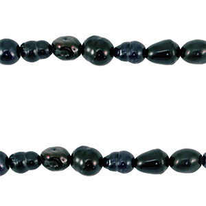S&uuml;&szlig;wasser Perlen Rice 5-6x4-5mm Dark blue
