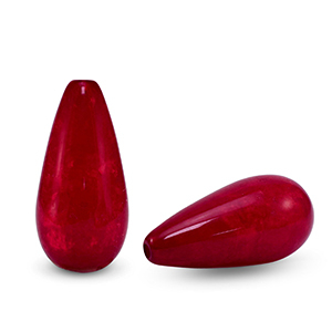 Polaris Perle tropfenform Polmo Crimson red