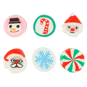 Perlen Polymer Christmas Multicolour