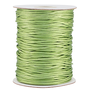 Band Macram&eacute; geflochten 1.5mm Spring green