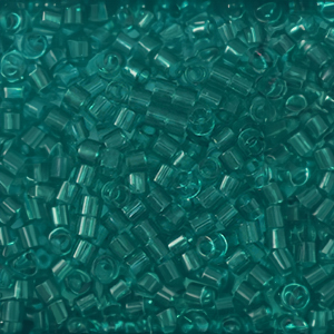 Miyuki Perlen 15/0 delica's Transparent Caribbean teal DBS1109