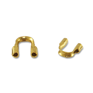 Zubeh&ouml;r aus Stainless Steel - Rostfreiem Stahl Drahtschutz Gold