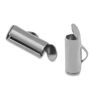 Zubeh&ouml;r aus Stainless Steel - Rostfreiem Stahl Schieber Endkappen Silver