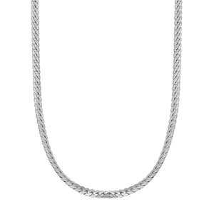 Stainless Steel - Rostfrei Stahl Kette Silver
