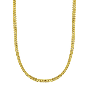 Stainless Steel - Rostfrei Stahl Kette Gold