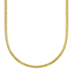 Stainless Steel - Rostfrei Stahl Kette Gold