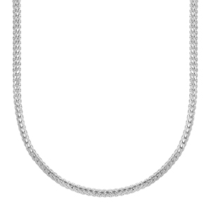 Stainless Steel - Rostfrei Stahl Kette Silver