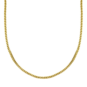 Stainless Steel - Rostfrei Stahl Kette Gold