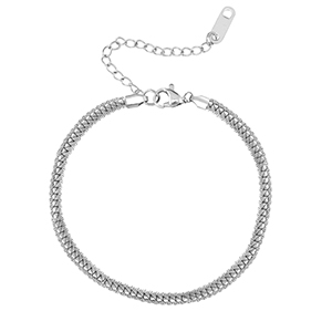 Stainless Steel - Rostfrei Stahl Armb&auml;nder Silver
