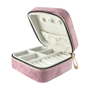 Schmuckschatulle f&uuml;r die Reise Pink