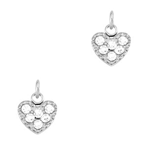 Anh&auml;nger aus Stainless Steel - Rostfreiem Stahl Heart Silver