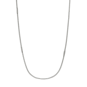 Stainless Steel - Rostfrei Stahl Kette Silver
