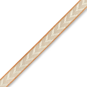 Schmucktextband Pfeil Sandstone brown