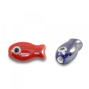Perlen Keramik Fish Multicolour