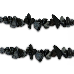 Perle Chip Steine Black-anthracite marble