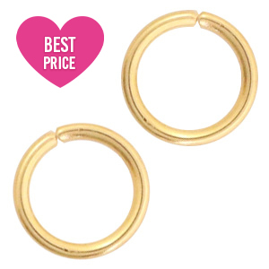Zubeh&ouml;r aus Stainless Steel - Rostfreiem Stahl Zubeh&ouml;r Bindering 3mm Gold