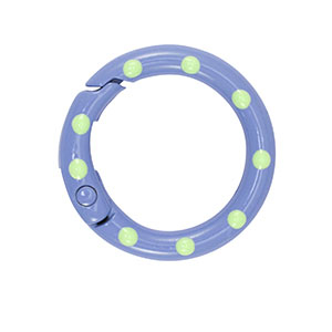 Farbiges Zubeh&ouml;r F&uuml;r Schl&uuml;ssel Anh&auml;nger Ring Blue-green